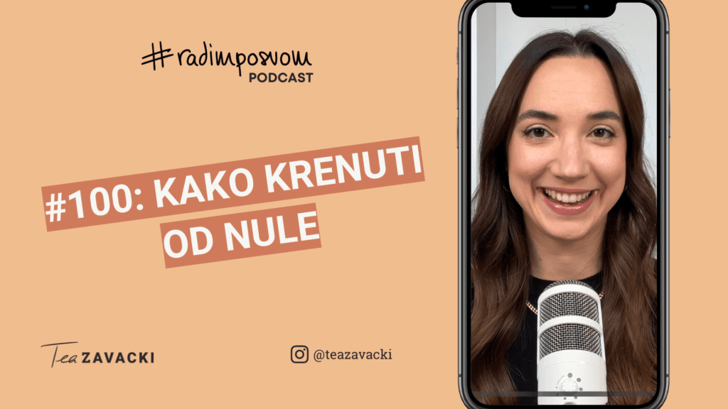 #radimposvom podcast | Kako krenuti od nule