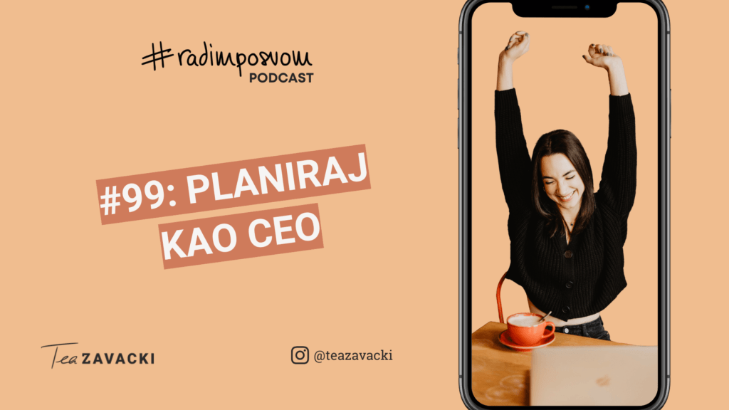 #radimposvom podcast | Planiraj kao CEO
