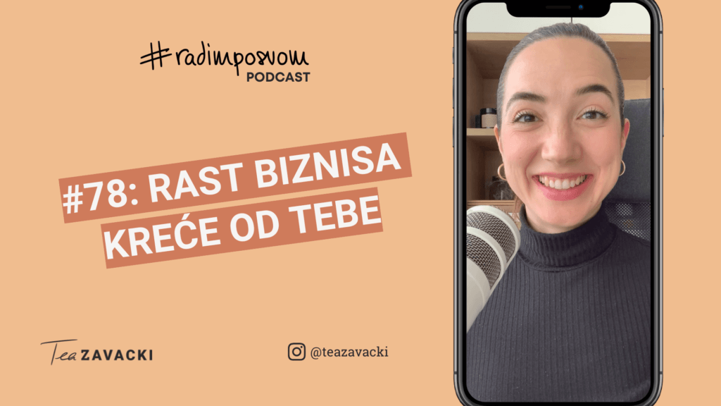 #radimposvom podcast | Rast biznisa kreće od tebe