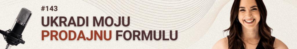 #radimposvom podcast |Ukradi moju prodajnu formulu
