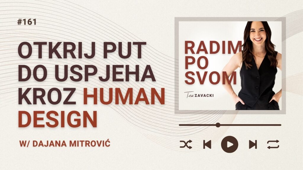 #radimposvom podcast | Human Design za poduzetnike