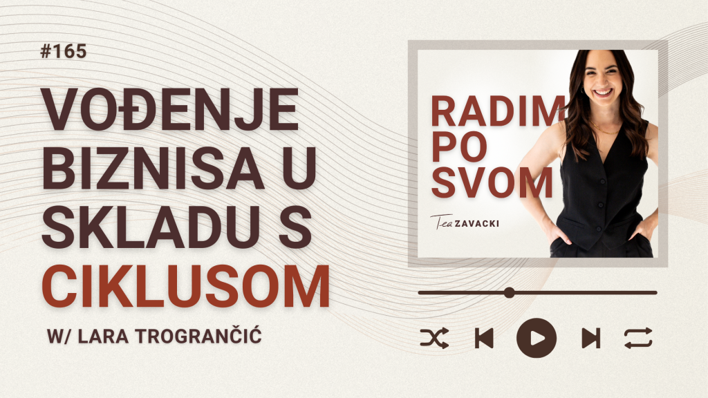 #radimposvom podcast | Planiranje biznisa u skladu s hormonalnim ciklusom