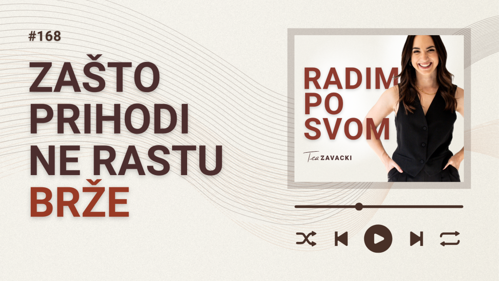 #radimposvom podcast | Zašto prihodi ne rastu brže